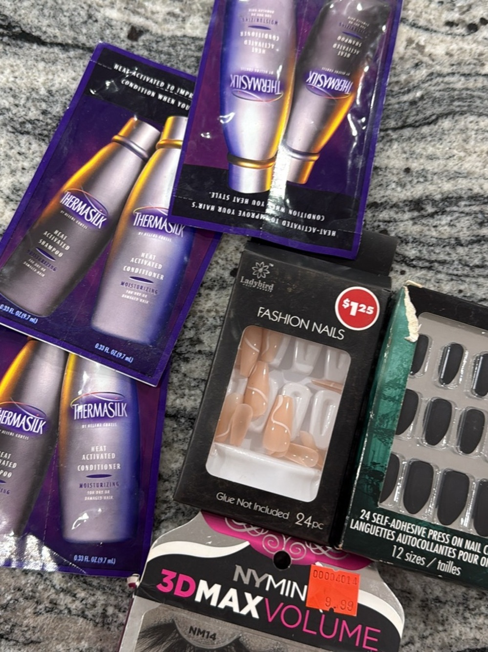 Thermasilk Hair Care, Ladybird Nails, and Lafiare Mink Lashes Bundle